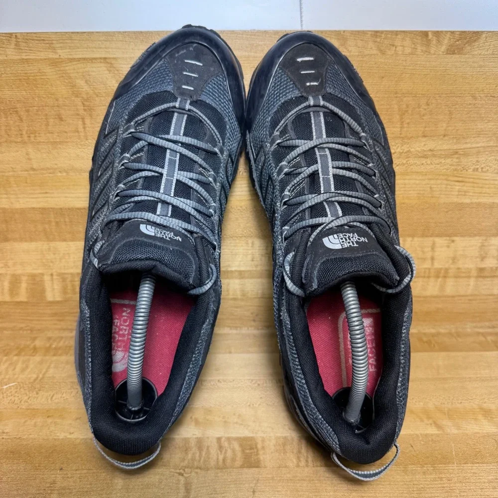 The North Face Ultra 109 Gore-Tex Mens Trail Hiking Shoes Black size 10.5